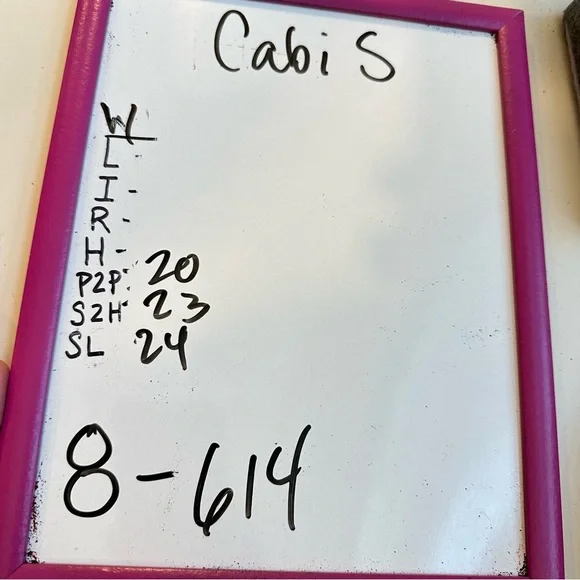 CAbi Marnie Abstract Print Popover Blouse Sz S - Picture 9 of 13